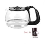 유파 칸쿤 TSK-G1422 적용 가능, 아메리칸 드립 커피 포트, 머신 액세서리, 유리 : 춘추상점