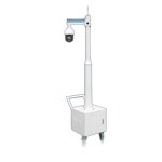 cctv 폴대 벽 공장 보안 옥외 주택 프레임 도로 감시 2m 콤비폴+40x40x35cm : 글로벌샵핑1