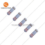 100pcs 3W 금속 산화막 저항기 5 1R 10M 10R 100R 240R 470R 1K 2 4K 3 9K 10K 43K 100K 220K 1M 430 470 ohms 탄소 : 글로리41