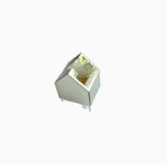 빛 차폐가 있는 포트, 흰색 HR5245S 1188N11W 71 1R, RJ45 소켓, 45 도, 20 : 글로리36