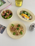 모란디 컬러 세라믹 플레이트 중국 컬러세라믹 스테이크 1.21x2cm 플레이 : MJSHOP003