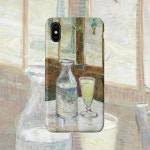 카페빈센트(Cafe Bean Scent) | 명화 케이스 3085 빈센트 반 고흐 (Vincent van Gogh) - 카페 테이블과 압생트 (Café Table with Absinth) 아이폰XS하드 : Bergamot