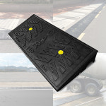 차량진입판 카업100 휠체어경사로 장애인편의시설 경사로 발판 800×350×H100 앙카포함 : SH선한