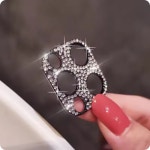 아이폰13 프로/프로맥스/미니 기종 후면 렌즈 큐빅 베젤 커버 케[이스 (A0959) : 용천삼리