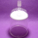 Buchner 그라운드 조인트 24/29 포함 깔때기, 3000ML(3L), 다공성 3 #, 실험실 유리 제품 : 웅스딜