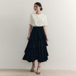 [제로스트릿][2컬러] 캉캉 플레어 스커트 KANGKANG FLARE SKIRT : 제로스트릿