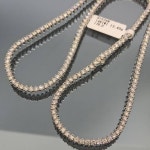 급처분/2.5mm테니스목걸이(14k 13.4g JC-G1576) : gemflower