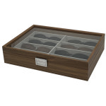원목 안경보관함 안경정리함 선글라스 케이스 8구 : 라스고