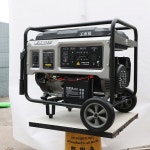 가정용 가솔린 조명 발전기, 전기 4 극, 3 상 220V AVR, 380V, 10kVA, 7000 와트 3kW-AC Single Phase : 화수분69