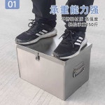 스텐 공구박스 보관함 보관 박스 상자 공구 적재 알루미늄 트럭 적재 적재함 다용도 30x20x15 (두께0.6mm) : 와이제이 무역