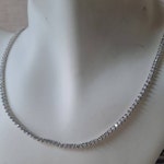 급처분/2.5mm테니스목걸이(14k 13.4g JC-G1576) : gemflower