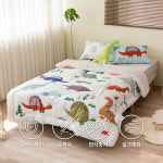 키즈 알러지케어 어린이 간절기 차렵이불 패드세트 디노 공룡 SS : MYHOUSE