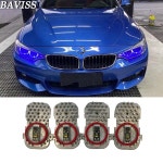 BMW 4 시리즈 F32 CSL용 옐로우 DRL LED 주간 주행등 레드 앰버 모듈 2013-2016 : 유하29번지