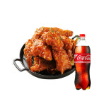 [가마치통닭] 양념치킨+콜라1.25L : 스마일콘