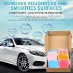16팩 클레이 바 카 800g 유리 RV 세차용 스크래치 클린 매직 키트 버스 자동 디 링 없는 청소 : 누아르마켓