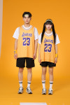 옐로우 레이커스 농구 나시 반티 세트(상의기준) : 헬로반티