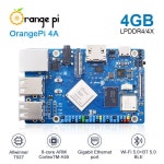 Orange Pi 4A 4GB RAM Allwinner 미니 PC WiFi+BT5.0 BLE M2 NVMe SSD 2TOPS NPU 단일 보드 컴퓨터 실행 Ubuntu Debian : 네버랜드픽