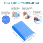 16팩 클레이 바 카 800g 유리 RV 세차용 스크래치 클린 매직 키트 버스 자동 디 링 없는 청소 : 누아르마켓