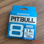 시마노 윤성 핏불8합사 1.2호 150m 슈퍼블루 합사라인 바다 민물 선상 루어 낚시 : 라코피싱