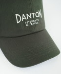 DANTON 단톤 코튼 트윌 6패널 로고캡 볼캡 모자 DT-H0345 VAT : 수상한부부