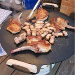 솥뚜껑불판 삼겹살판 그릴드팬 구이용돌판 코팅 무쇠그리들팬 : 와우닷컴