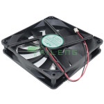 영린 2 선 서버 냉각 쿨러, DFS132512H, DC 12V, 3.00W, 135x135x25mm, 신제품 : 춘추잡화점