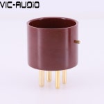 진공관 빈티지 오디오 HIFI DIY 진공관 앰프, 4 핀 튜브 소켓 밸브, 베이스 베이클라이트, 811 274 300B 2A3, 2 개 : 헥사사이언티픽