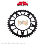 JT 대기어 소기어 알루미늄 합금 리어 스즈키 GSXR600 01-10, 750 00-10, 1000 01-08, 520체인, 46T, 실버  JTA1793.46BLK : 모토09