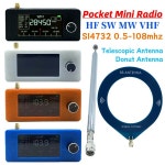 SI4732 0.5-108mhz 휴대용 라디오 LSB AM 포켓 미니 1.9 인치 IPS 스크린 모든 밴드 수신기 : 하루코퍼레이션12