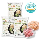 홍홍 중국식품 정정 삼선 고기 만두 중국물만두 600g 3개 : 홍홍푸드몰
