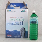지리산 마천고을 고로쇠 물 수액 1.5L 6병 : 지리산 최정주