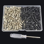 컴퓨터 냉각팬 장착 나사 C M5X8 태핑 케이스 22 7mm PC 1200 M4 8[100수/박스] : 민:노바