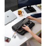 360도 충격 17.3인치 PC케이스 Asus Dell Lenovo HP Acer 게이밍노트북 가방 17형 서류가방 발수 블랙 : SHOP AK