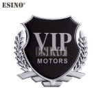 호환자동차 스타일링 3D VIP 모터 엠블럼 배지 데칼 트렁크 금속 아연 후면 바디 뒷문 액세서리 접착 : 굿어스AUTO