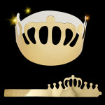 종이왕관만들기B(1봉10개) 미술놀이 방과후미술 돌봄교실 반제품만들기 : 아이베이비아트