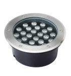 원형 LED 지중등 정원 보름달 램프 색상선택 소형 펜션 5헤드 따뜻한빛 바닥 캠핑 1 65mm 1와트 백색광 : 니케베리
