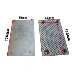 사각 힘줄 자동차 4개/로트 고무 황소 암 트럭 리프트 범용 패드 호이스트에 : x프레스