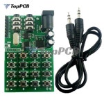 T8870 CE004 AD22B04 DTMF 생성기 음성 인코더 듀얼 오디오 송신기 보드 제어 모듈 : 하루코퍼레이션17