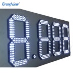 주유소용 주유소 LED 가격 보드 : PlanetPick