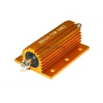 금 알루미늄 쉘 저항 전류 제한 방전 저항 RXG24 75W 1R 2R 3R 5R 10R 20R 50R 1 개 : 이십오플렉스