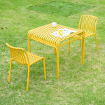 아트웨이 팰리마린 2인 야외 사각 카페 테라스 아웃도어 테이블 : 아트웨이