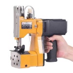 휴대용 재통틀 오버록 원단 포대 재봉틀 오버록미싱 재봉기 마대 GK9-370 플러그인 : 히어로마더