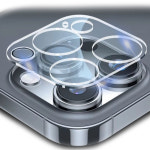 카메라 강화유리 아이폰15 프로, 3매입 : 휴켓