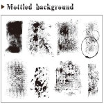 사진배경지 얼룩덜룩 한 배경 투명 클리어 실리콘 스탬프/인감 DIY 스크랩북/사진 앨범 장식 A0327 : 데이지유통