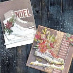 2024 크리스마스 아이스 스케이트 금속 절단 다이 DIY 장식 스크랩북 종이 카드 앨범 엠보싱 공예 템플릿 : 하루코퍼레이션18