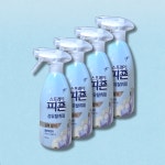 피죤 스프레이 섬유탈취제 블루비앙카, 490ml, 4개 : 하늘MOLL
