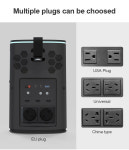 700W 보조베터리 스테이션 496Wh 155000 mAh 휴대용 발전소 LiFePO4 배터리 캠핑 여행용 300W 태양광 발전기 : 트리피플인터내셔널