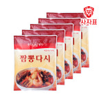 [사자표]중찬명가 짬뽕다시 500g, 5개 : 위주