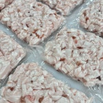 작게 절단된 국내산 A지방 1kg 돼지 비계 라드 지방 돈지 한돈 냉동 기운내소 : 기운내소