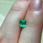 0.46ct 에메랄드컷 콜롬비아 에메랄드 : 별의조각 StarPiece